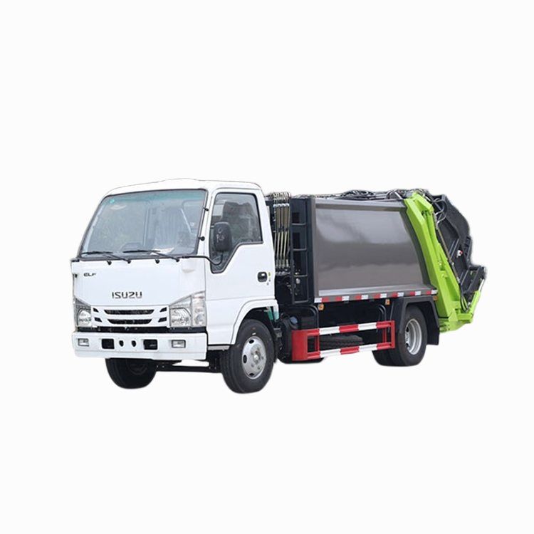 Isuzu 6CBM Light Duty Compactor Dustbin Garbage Truck