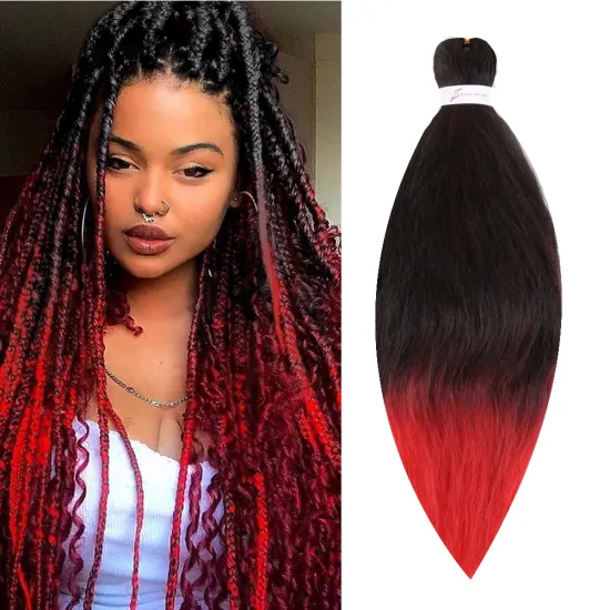 Hot sell pre stretched braiding hair jumbo