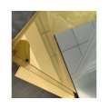 Golden Hairline Stainless Steel Decorative Panel