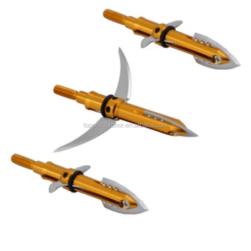 topoint archery tp227 broadheads: 2 -Blade Expandable 100GR Arrow Tips เคล็ดลับการล่าสัตว์ - ตัวเลือก OEM/ODM