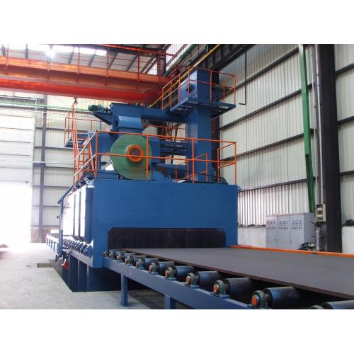 Automatic H beam Shot blasting machine