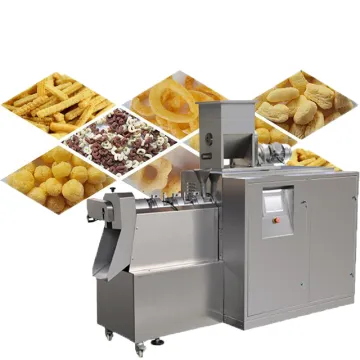 Lab Scale Twin Screw Extruder for Small Corn Snacks and Fish Feed Production