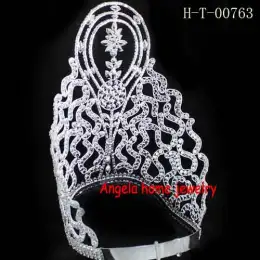 Wholesale pageant tiara,tall tiara,cheap crown