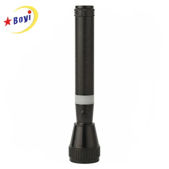 Rechargeable Metal LED Flashlight with AUTO Traffic Signal Baton Wand Control