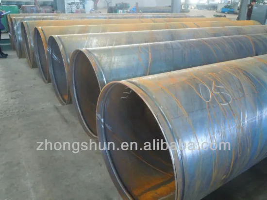 Grooved Spiral Welded Steel Pipe