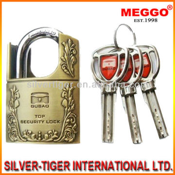 High quality brass padlock China in MEGGO