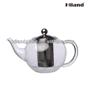 1200ml glass teapot with influser