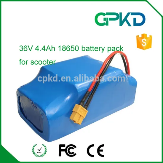 10s2p 36v lithium ion battery 4400mah 18650 battery pack for ebike