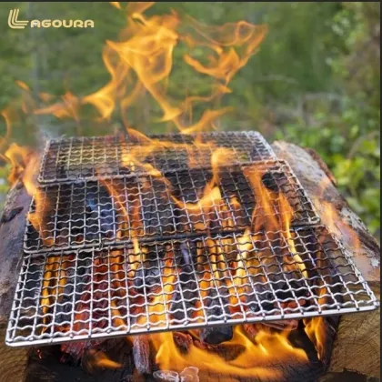 Camp Grill Titanium Charcoal BBQ Grill