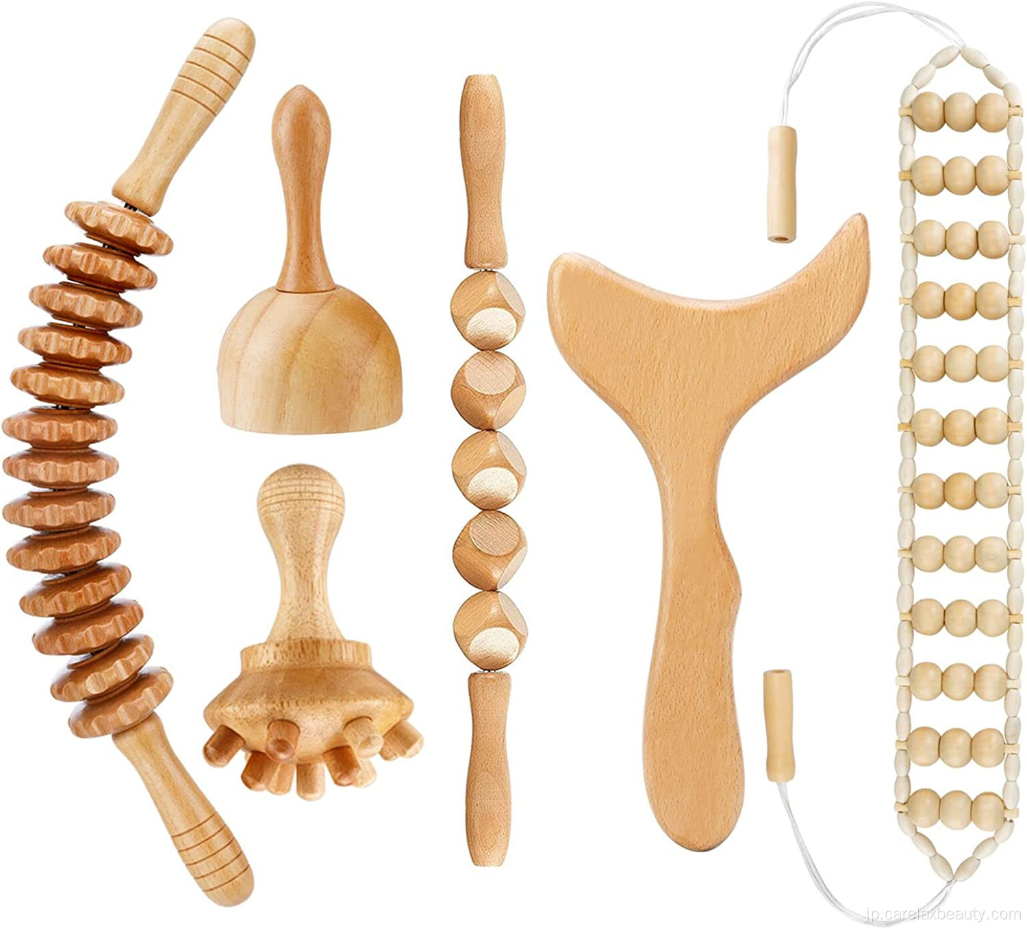 Wood Therapy Massage Tools Cellulite Painトリガーポイント