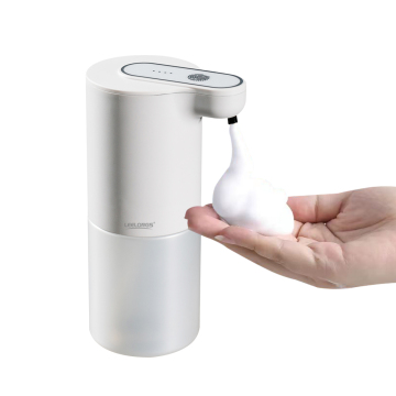 Wholesale 350ml White ABS Touch Automatic Foam Soap Dispenser