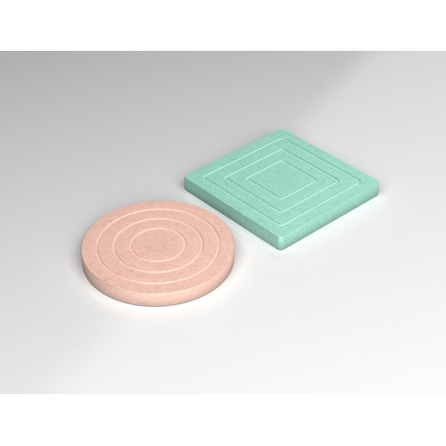 Healcier Diatomite Cup Coaster With Logo Printing