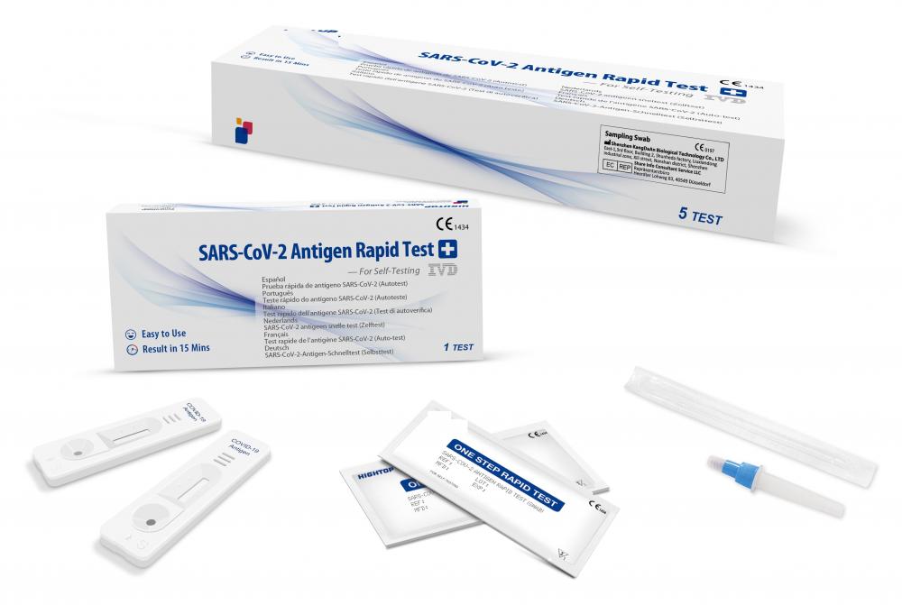 Covid-19-Antigen zum Seif-Test