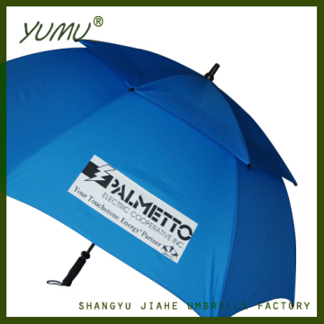 Large Promotional Golf Umbrella with Venting on Top