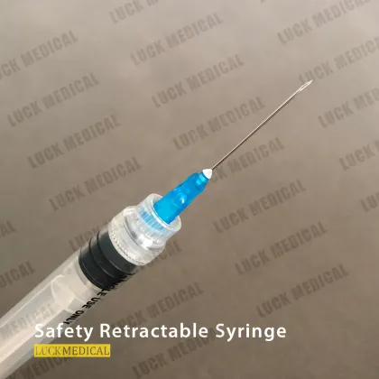 Disposable Automatic Retractable Safety Syringe
