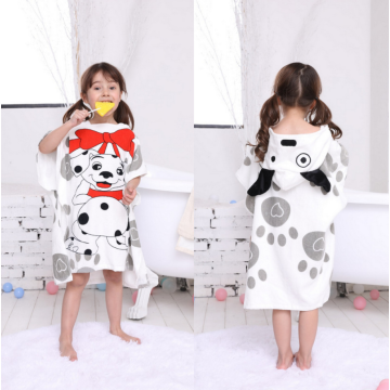 Organic 100% cotton swim poncho surf robe