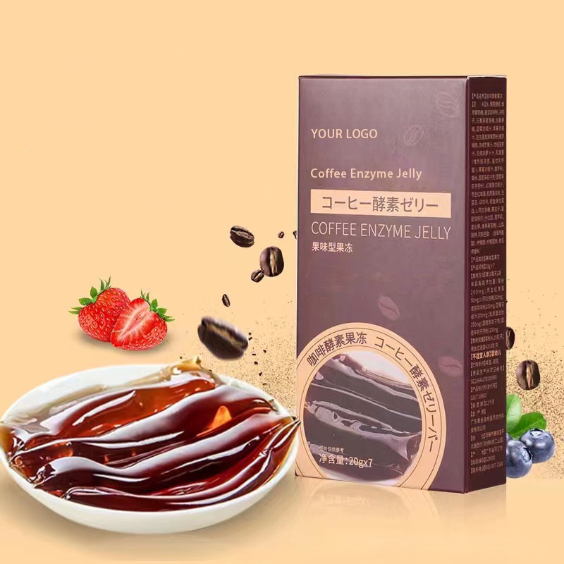 OEM/ODM Weight Management Natural Lose Weight Jelly Detox Cleanse Stomach Slimming Coffee Enzyme Jelly