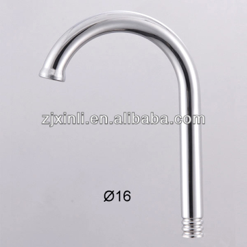 16MM Diameter Kitchen Sink Mixer Spout, Brass / S.S Material Mixer Spout, P Shape
