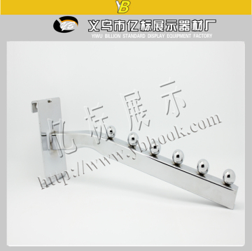 Big Rectangle Tube shop Curved Shelf Display Hanger