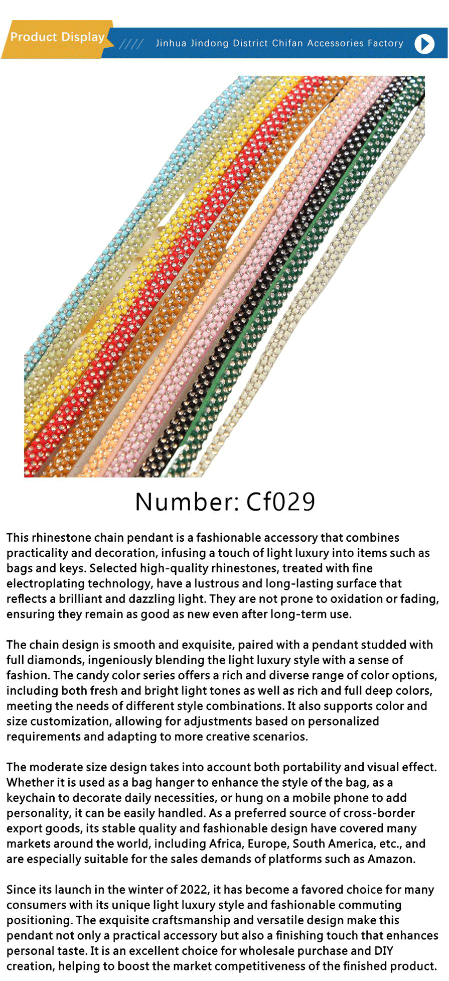 Shoe accessories-xiangqing1-CF029