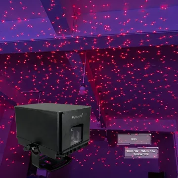 Waterproof Christmas Laser Lights with Starry Sky and Firefly Effect for Outdoor Garden Decorations (IP65)