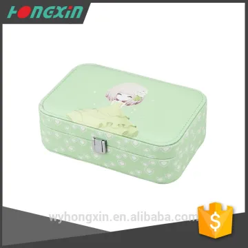 professional manufacture cardboard makeup set fabric storage box