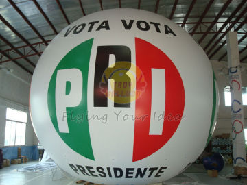 Reusable Fireproof Inflatable Political Advertising Balloon With Total Digital Printing