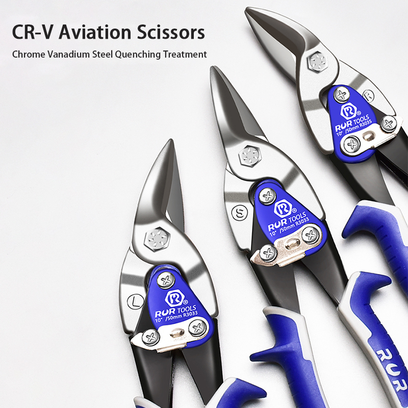 Factory Outlet aviation shear left and right bending design  shear for steel aluminum plate 10 inch iron
