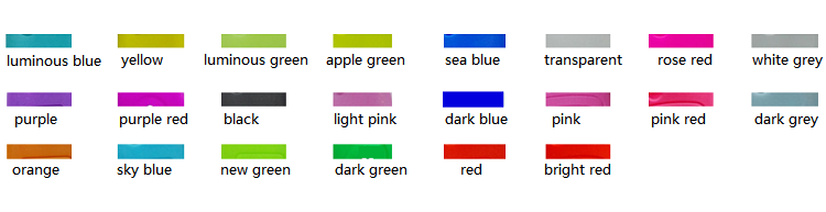 colors for optiions