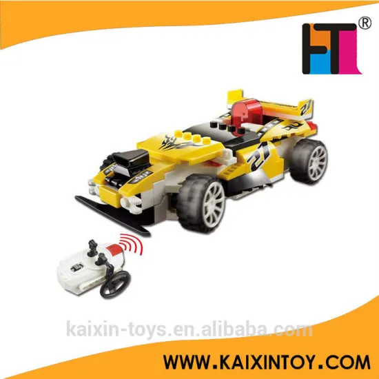 10212346 DIY 4CH Remote Control Building Blocks Racing Car