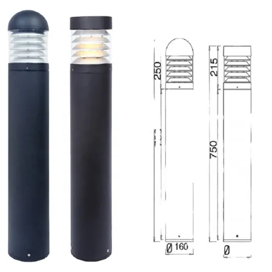 Rustic Corten Steel LED Garden Bollard Lights: Outdoor Landscaping Solutions