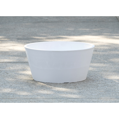 Maceta decorativa redonda corta