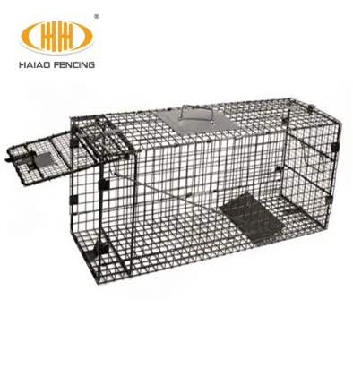 Animal trap cage folding lobster trap