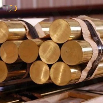 In Stock ASTM Copper and Brass Bars - 99.9% Pure C3602, C3604, C2300 Round Rods in 80mm to 250mm