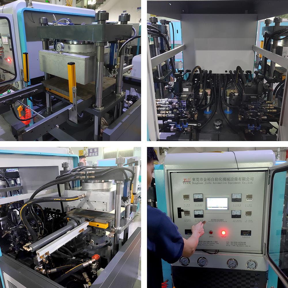 dobleng ulo silicone init transfer damit label machine