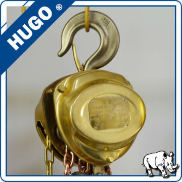 High quality 10 ton copper alloy spark proof manual chain hoists