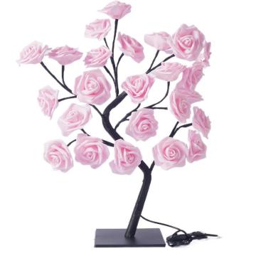 Rose Flower Tree Table Lamp - Home Decor and Gift LED Night Light