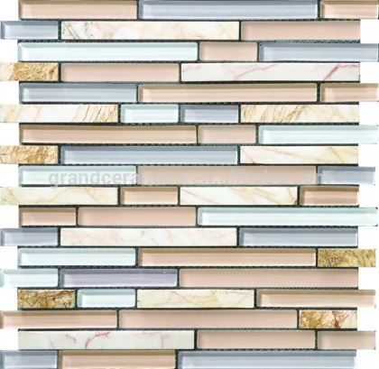 300*300mm marble mosaic tiles, marble mosaic tiles, stone mosaic tile
