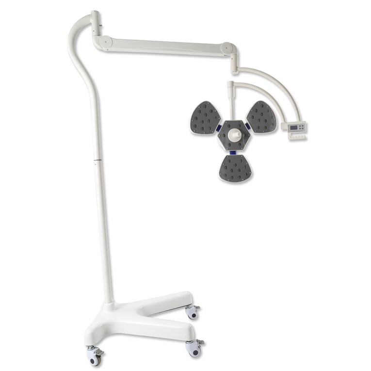 Stand flower shape led light medical exam light