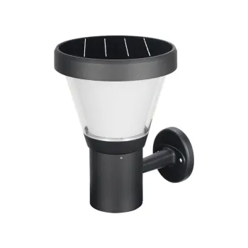 Waterproof Wall Lamp: Solar-Powered, Induction-Controlled Ambience Light for Courtyard, Villa, and Garden