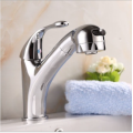 Single Handle Deck Mounted Hot&Cold Pull Out Sprayer Kitchen Taps Mixer Faucets for sink basin
