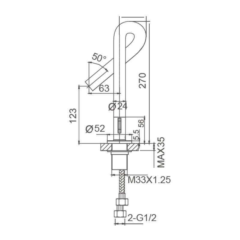 Single Lever Basin Mixers Png