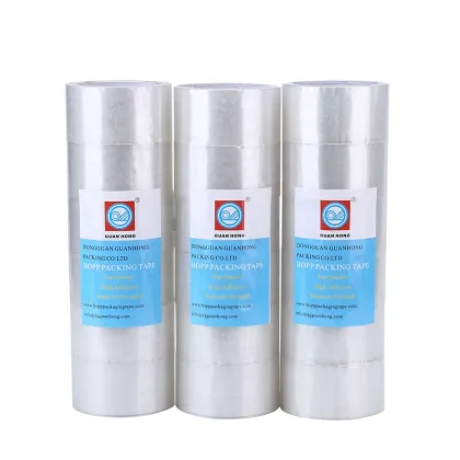 Clear Transparent BOPP Packing Tape for Carton Sealing