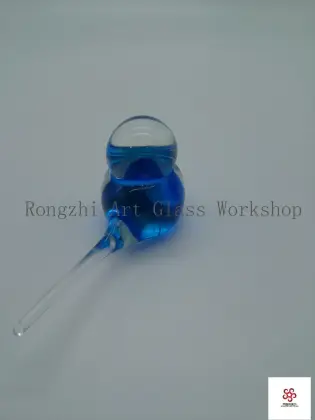 Blue Bird Glass Sculpture