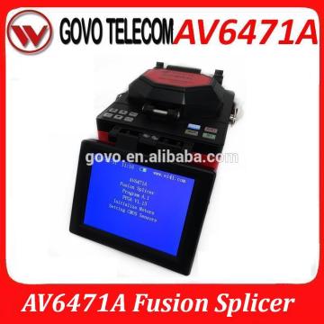 Chinese brand FTTH AV6471A Fusion/Splicing Machine(Different Clamp for drop cable/3.0mm/ 2.0mm/bare fiber)