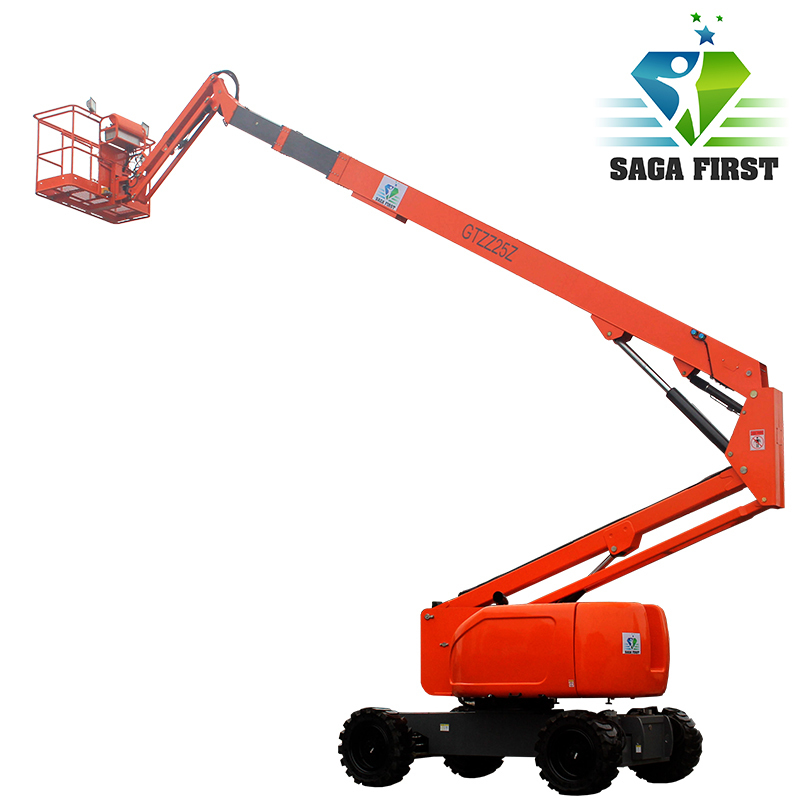 12m to 30m Hydraulic Diesel Engine Powered Articulated Boom Lift for Aerial Work