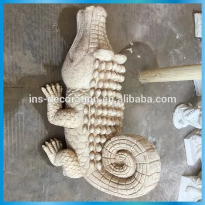 Hand carved stone sculpture tiger