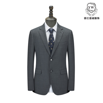 Grey Board Silk Men's Suit YD01502