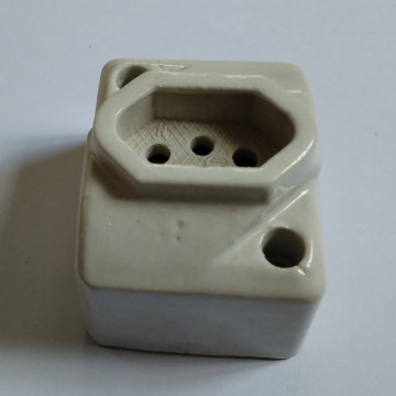 Ceramic Socket Porcelain Female Industrial Socket 250V 10A 3-way Australian Gauge for Brazil Market