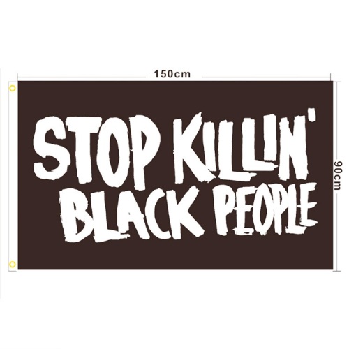 Custom Design Banner Black Lives Matter Flag